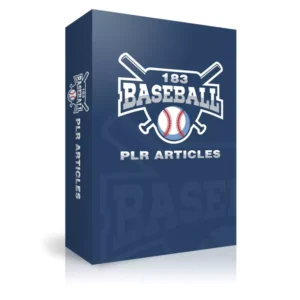 183 Baseball PLR Articles