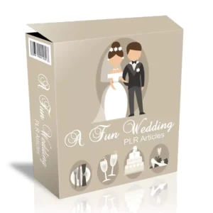 A Fun Wedding PLR Articles