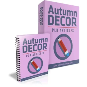 Autumn Decor PLR Articles