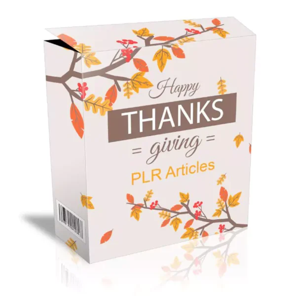 Happy Thanksgiving PLR Articles